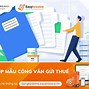 Mẫu Công Văn Gửi Sở Tài Chính Về Thuế Gtgt